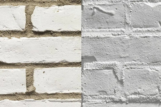 Brick Veneer - Century Raw Cast/Paintable Bricks - Re-Discover Brick